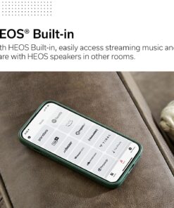 Denon AVR-S770H 7.2 Ch Home Theater Receiver (2023 Model) - 8K UHD HDMI Receiver (75W X 7), Wireless Streaming via Built-in HEOS, Bluetooth & Wi-Fi, Dolby TrueHD, DTS Neural:X & DTS:X Surround Sound AVR-S770 9 71aGThak8mL