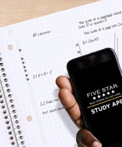 Five Star Spiral Notebook + Study App, 1 Subject, Graph Ruled Paper, Fights Ink Bleed, Water Resistant Cover, 8-1/2" x 11", 100 Sheets, Color Will Vary, 1 Count (06190) *Color Will Vary 15 71aGojTnO0L