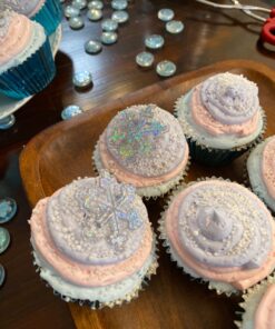 Snowflake Cupcake Rings - Set of 24 21 71aHCcpB kL