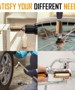 Lenski Stocking Stuffers Gifts for Men, Super Universal Socket Mens Gifts for Christmas, Gifts for Dad Him, Dad Gifts for Men Who Have Everything, Tools Cool Stuff Gadgets for Men Car Accessories Black Gold 10 71aHvKP2nrL