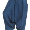 ChiangmaiThaiShop 100% Cotton Baggy Boho Aladin Yoga Harem Pants Medium Bl 7 71aI6oWpWSL