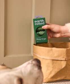 Earth Rated Dog Poop Bags, Guaranteed Leak Proof and Extra Thick Waste Bag Refill Rolls For Dogs, Lavender Scented, 120 Count 120 Bags Lavender-Scented 33 71aIOW22o0L