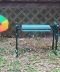 Ohuhu Garden Kneeler and Seat, Heavy Duty Garden Stool with EVA Foam Kneeling Pad, Foldable Gardening Bench with 2 Tool Pouches, 2-in-1 Portable Gardening Supplies, Idea Gifts for Women Men Seniors 62 71aIrvN6yKL