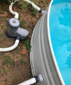 GAME 4560 40mm Hose to 1 1/2 Inch Inlet/Outlet, Adapter Conversion Kit (For Intex & Bestway Pools), 2 Count (Pack of 1) ,Grey 43 71aJBaBb9zL