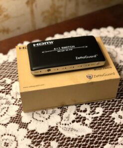 Zettaguard 4 Port 4 x 1 HDMI Switch with PIP (Picture in Picture)and IR Wireless Remote Control, HDMI Switcher Hub Port Switches for PS4 Xbox Apple TV Fire Stick Blu-Ray Player (ZW410) 4 In 1 Out 42 71aJVzFfnL