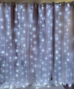 Twinkle Star, 8.26 Inches Indoor Outdoor, LED String Light for Christmas Wedding Party Home Garden Bedroom Wall Decoration (White) White 300 LED 24 71aJyQtj6 L
