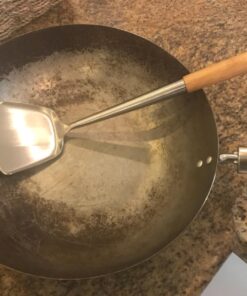 TableCraft Bamboo Handle Wok Spatula, 14.5-Inch 17 71aK4FUl1dL