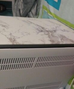 MOSISO Compatible with MacBook Pro 13 inch Case M2 2023, 2022, 2021-2016 A2338 M1 A2251 A2289 A2159 A1989 A1708 A1706, Plastic Pattern Hard Shell Case&Keyboard Cover&Screen Protector,White Marble 49 71aKFDC5JsL