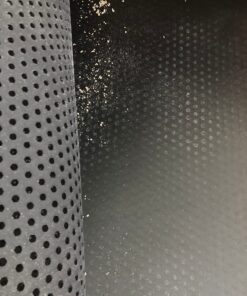 iPrimio Large Cat Litter Trapper Mat with Exclusive Urine/Waterproof Layer - Cat Litter Mat - Larger Holes with Urine Puppy Pad Option for Messy Cats - Soft on Paws and Light - 30" x 23" (Black Color) 30x23 - Black 56 71aKqZjrFyL