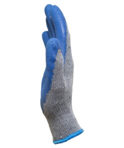 G & F Products - 3100L-DZ-Parent 12 Pairs Large Rubber Latex Double Coated Work Gloves for Construction, gardening gloves, heavy duty Cotton Blend Blue Large (Pack of 12) General Purpose 36 71aLW33z7hL 1