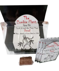 Zombie Plant Greenhouse Grow KIT- (Touch It and It Plays Dead!) Unique Nature Kit- Grow a Fun House Plant That Plays Dead When You Touch It! Comes Back to Life in Minute. Unique Christmas Gift Idea 24 71aLoQbBQ1L