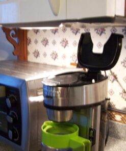 Hamilton Beach The Scoop Single Serve Coffee Maker & Fast Grounds Brewer, Brews in Minutes, 8-14oz. Cups, Stainless Steel 41 71aM0Hx7J9L 2