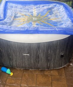 POOL BLASTER Water Tech Grit Gitter Manual Cordless Hot Tub and Spa Vacuum Cleaner for Spot Cleaning Sand and Dirt - Lightweight Handheld Design 21 71aMR1K9 SL