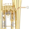 Yamaha YEP-321 4-valve Intermediate Euphonium - Clear Lacquer 34 71aMTK0NzNL