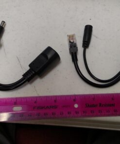 iCreatin Passive PoE Injector and PoE Splitter Kit with 5.5x2.1 mm DC Connector 1 Pair 22 71aMTK7GqL