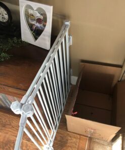 Regalo 192-Inch Super Wide Adjustable Baby Gate and Play Yard, 4-In-1, Bonus Kit, 4 Count (Pack of 1 192-Inch 2-in-1 White Gate 59 71aMlX83jNL