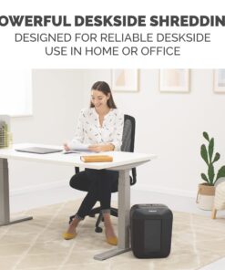 Fellowes LX41-DB 8-Sheet Micro-Cut Paper Shredder for Home Office New Model 25 71aN8ofefCL