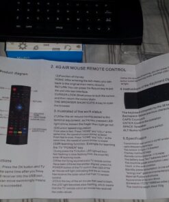 AMGUR MX3 Air Mouse Remote Mini Wireless Keyboard and Air Mouse for Android TV Box Raspberry Pi Mini PC Xbox PS3 PS4 Smart TV Remote Keyboard 29 71aNhYU0L