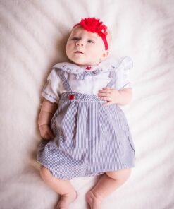 QandSweet Baby Girl Headbands with Polygonal Flower Inlay Rhinestone for Photography (10 Pack) 10Pack 3.5x2.3 29 71aNof7pHjL