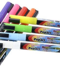 FlashingBoards Liquid Chalk Marker Pen 8 Color Pack for LED Writing Board 7113 19 71aOI28qblL