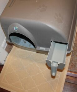 Omega Paw Self-Cleaning Litter Box, Pewter 43 71aOWMRzFjL