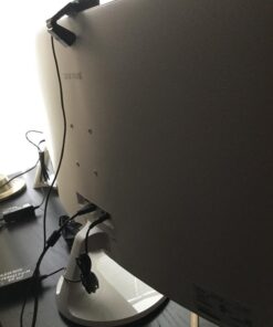 SAMSUNG 32 inch CF391 Curved Monitor (LC32F391FWNXZA) - 1080p, Dual Monitor, Laptop Monitor, Monitor Stand/Riser/Mount Compliant, AMD Freesync, Gaming, HDMI, White 41 71aOkjxbj8L