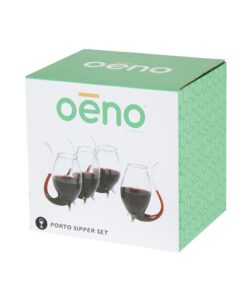 Oenophilia Porto Sippers, Hand-Blown S/4 15 71aOn8TyCiL