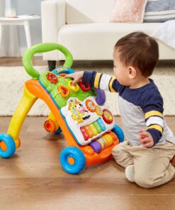 VTech Sit-to-Stand Learning Walker (Frustration Free Packaging) , Orange 15 71aPG9rUqVL