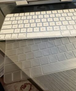 Apple Magic Keyboard: Wireless, Bluetooth, Rechargeable. Works with Mac, iPad, or iPhone; US English - White 20 71aPzKFVP2L