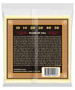 Alternative view of Ernie Ball Earthwood Silk and Steel Extra-Soft Acoustic Guitar Strings, 10-50 Gauge (P02047) Extra-Soft (10-50) Single Pack