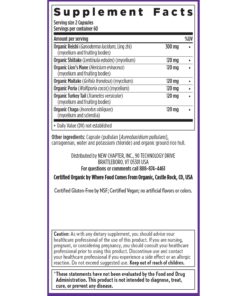 New Chapter Immune Support LifeShield Immune Support with Organic Reishi Mushroom Vegan + Non-GMO Ingredients - 120 Count (Pack of 1) 120 Count (Pack of 1) 12 71aQqXsuTbL