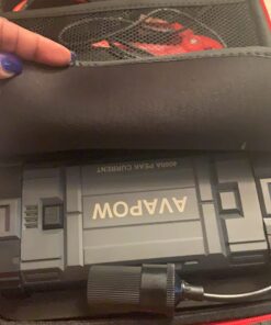 AVAPOW Car Jump Starter, 4000A Peak Battery Jump Starter (for All Gas or Up to 10L Diesel), Portable Battery Booster Power Pack, 12V Auto Jump Box with LED Light, USB Quick Charge 3.0 76 71aREBckERL