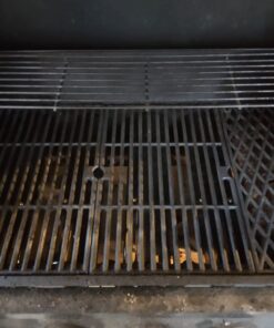 Unicook Universal Replacement Heavy Duty Adjustable Porcelain Steel Heat Plate Shield, Heat Tent, Flavorizer Bar, Burner Cover, Flame Tamer for Gas Grill, Extends from 11.75" up to 21" L, 4 Pack 30 71aRxLi6YFL