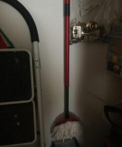 O-Cedar EasyWring Microfiber Spin Mop, Bucket Floor Cleaning System, Red, Gray 52 71aSabH5IL