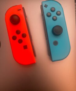 Nintendo Joy-Con (L/R) - Neon Red/Neon Blue Neon Red and Blue Joy-Con (L)/(R) 46 71aTKRZudL