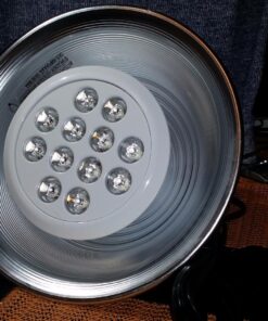 Indoor LED Grow Light Bulbs w/ Clamp Reflector (12W) Efficient Greenhouse Red & Blue Hydroponics Lighting | Produce Healthier Plants, Herbs, Flowers 40 71aTNnTWLbL