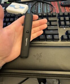 Amazon Basics Wireless Presenter, Red Laser, 2.4GHz, Battery Operated, Hyperlink 36 71aU7l9kehL