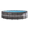 Intex 18ft X 52in Ultra Frame Pool Set with Sand Filter Pump, Ladder, Ground Cloth & Pool Cover 28 71aVWKjPL 1