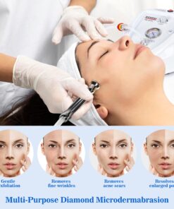 Kendal Professional Diamond Microdermabrasion Machine, Dermabrasion Facial Skin Care Equipment, Also Good for Home Use AC 110V HB-SF01 29 71aVf0OpRuL