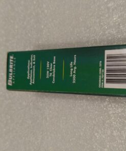 GoodBulb 25-Watt Himalayan Dimmable Salt Lamp Light Bulbs - Warm White Light Color - Candelabra Base E12 (Pack of 6 Bulbs) 33 71aVlsrBT5L