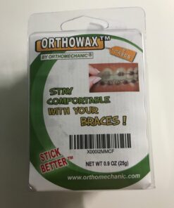 Genuine Orthowax - Orthodontic Wax for Braces Wearer - Stick Better Than competitors 9 25 71aWFuzRBQL