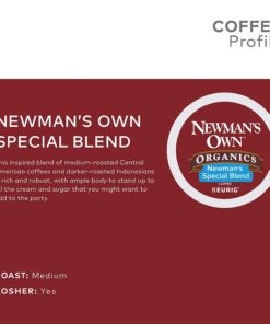 Green Mountain Coffee Newman's Special Blend, Medium Roast, K-Cup Portion Pack for Keurig K-Cup Brewers, 24-Count (Packaging may vary) 10 71aWQnY83VL