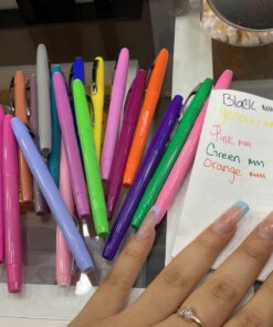 Amazon Basics Felt Tip Marker Pens, 24-Pack, Assorted Colors 24 Pack 39 71aWaCD7i9L