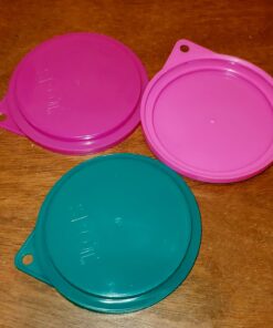 Ethical 3-1/2-Inch Pet Food Can Covers, 3-Pack Covers Are 3 1/2" Diameter 37 71aWjtJgiL