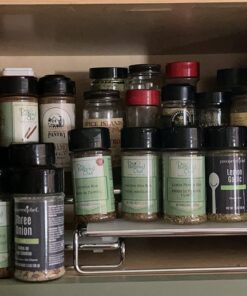 DecoBros Spice Rack 3 Tier Expandable Cabinet Spice Organizer Step Shelf Organizer (31.75~63.50 cm), Chrome 24 71aWvuLiEcL