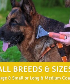 GoPets Dematting Comb with 2 Sided Professional Grooming Rake for Cats & Dogs 21 71aX7UhIoPL