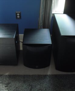 BIC America V-1220 12-Inch 430-Watt Down-Firing Powered Subwoofer 21 71aYALjFgSL