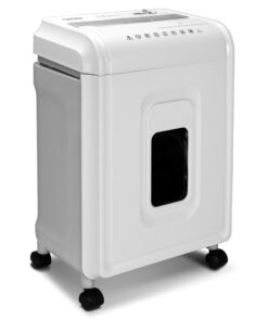 Aurora AU1262XA Anti-Jam 12-Sheet Crosscut Paper and CD/Credit Card Shredder, White/Gray 12-Sheet Crosscut White 21 71aYCepknIS