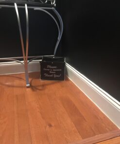 Foldable Shoe Cover Holder (Black) with Bonus Please Use Shoe Covers, Double Sided, Door Hanger Black 31 71aYZY1SN2L