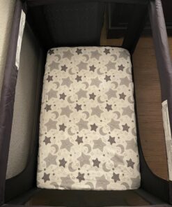 Dream On Me Holly 3” Fiber Portable, Greenguard Gold Certified, Waterproof Vinyl Cover, Lightweight Mini Crib Mattress, White 30 71aZ0n6m6yL
